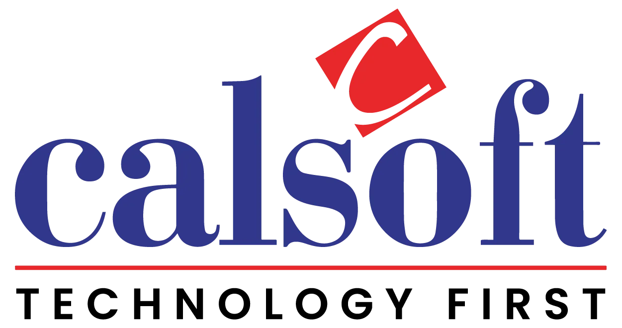 Blue calsoft logo